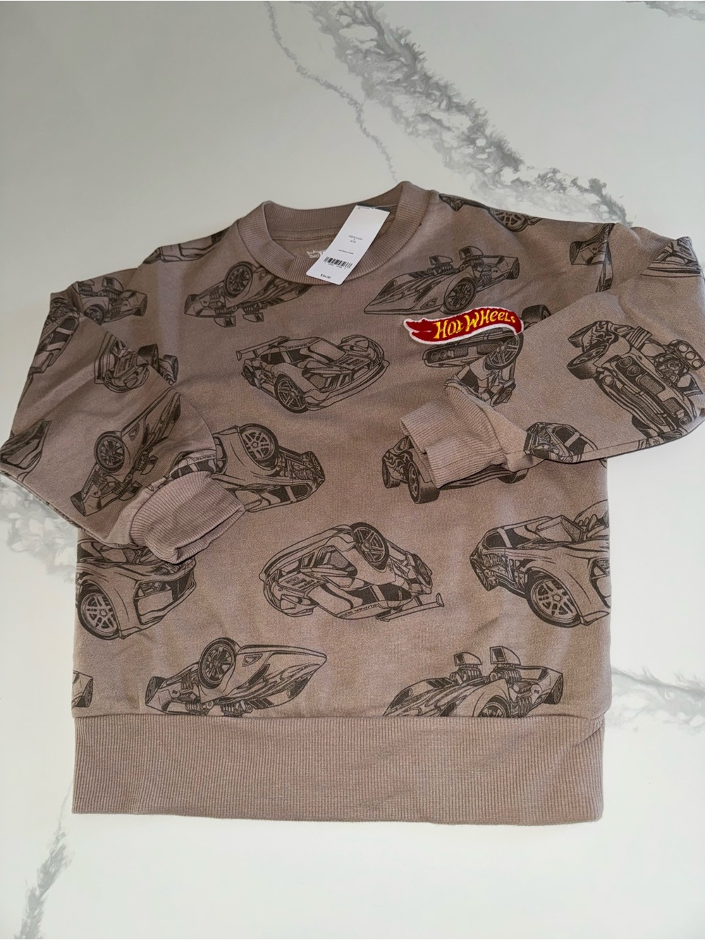 Hot Wheels Boys’ Sweatshirt Size 5 - Picture 2 of 4